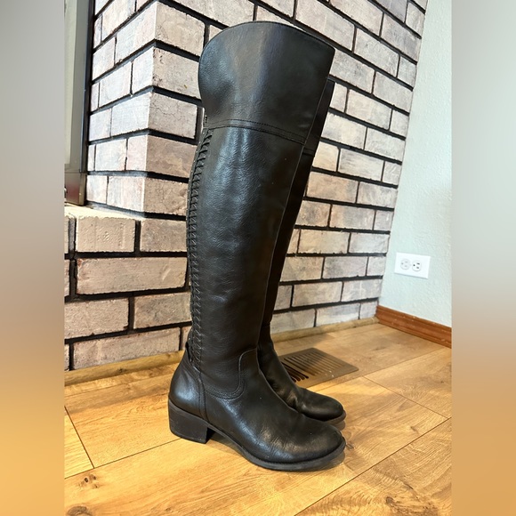 Vince Camuto over the knee leather boots size 8.5 - Picture 7 of 7